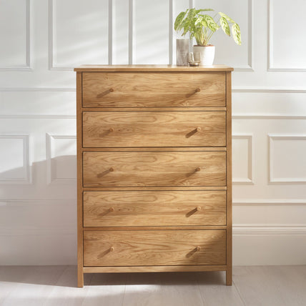 Connie 5 Drawer Wide Chest