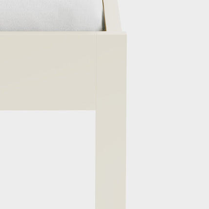 Connie Bed Frame Kingsize Ivory and Oak