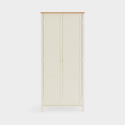 Connie Wardrobe Ivory and Oak