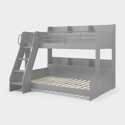 Dune Triple Sleeper Bed Light Grey