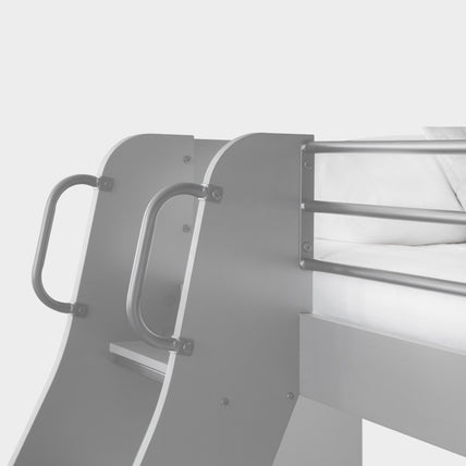 Dune Triple Sleeper Bed Light Grey