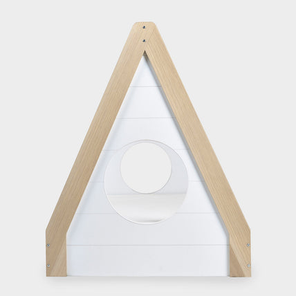 Festival Tent Bed Pale Wood & White