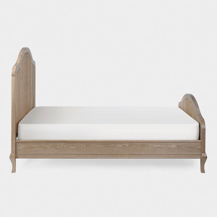 Flora Bed Frame Double Light Oak