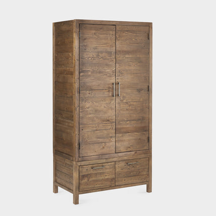 Haze 2 Door Wardrobe Cashew