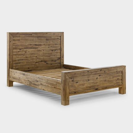 Holborn Bed Frame Kingsize Rustic Oak
