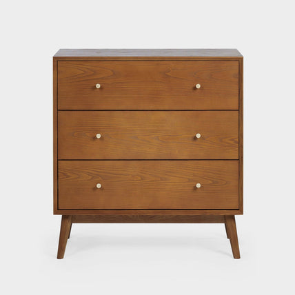 Leif 3 Drawer Chest Ash