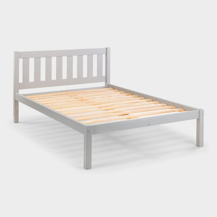 Livia Bed Frame Double Dove Grey