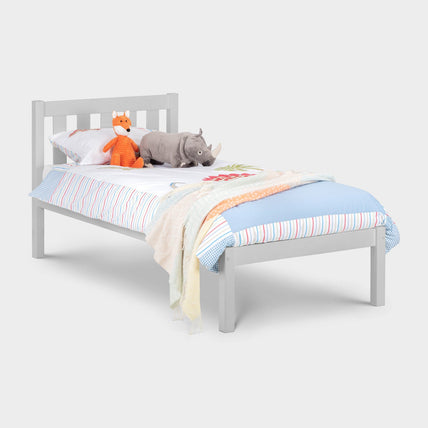 Livia Bed Frame Single Dove Grey