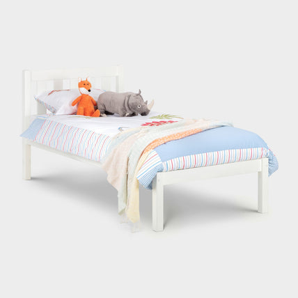 Livia Bed Frame Single Surf White