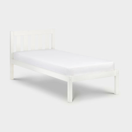 Livia Bed Frame Single Surf White