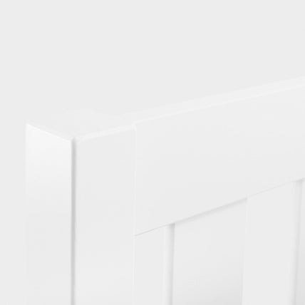 Livia Bed Frame Single Surf White