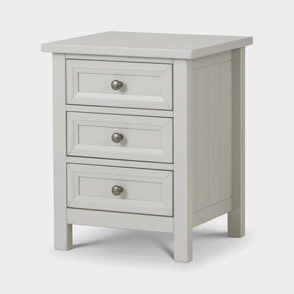 Marisol 3 Drawer Bedside Dove Grey