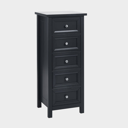 Marisol 5 Drawer Tall Chest Anthracite