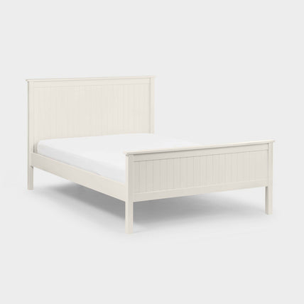 Marisol Bed Frame Kingsize Surf White