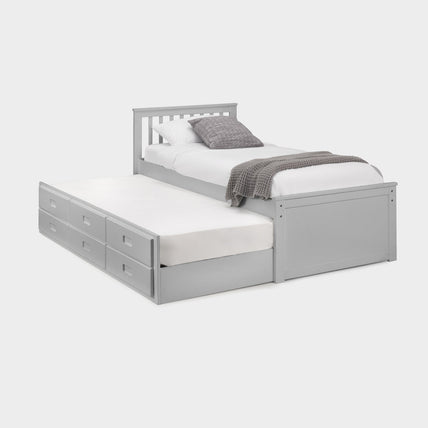 Mina Bed Frame Light Grey
