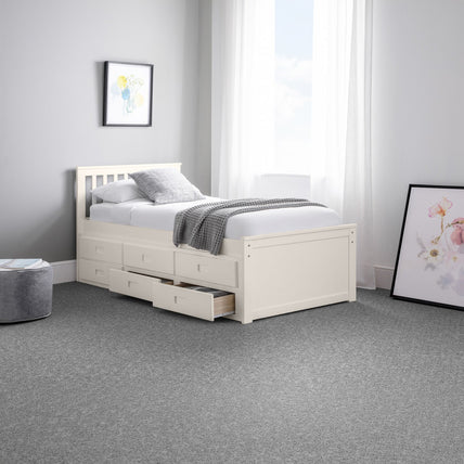 Mina Bed Frame Surf White