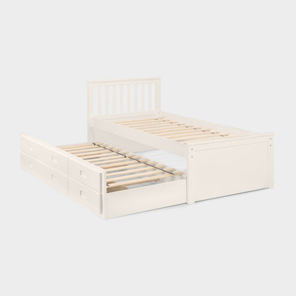 Mina Bed Frame Surf White