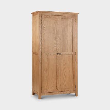 Myrtle 2 Door Wardrobe Waxed Oak