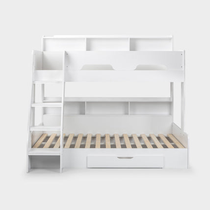 Orin Triple Sleeper Bed White