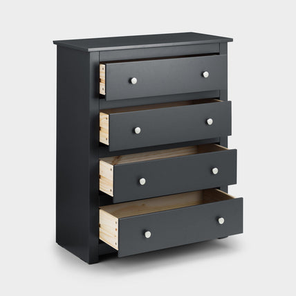 Raine 4 Drawer Chest Anthracite