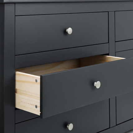Raine 6 Drawer Chest Anthracite