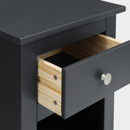Raine Bedside Anthracite