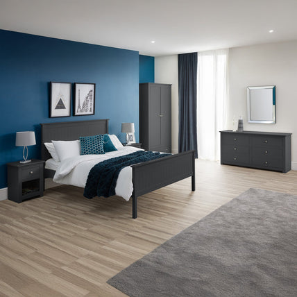 Raine Bedside Anthracite