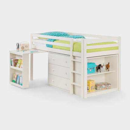Reef Sleepstation Bed Stone White