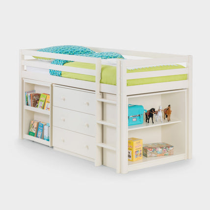 Reef Sleepstation Bed Stone White