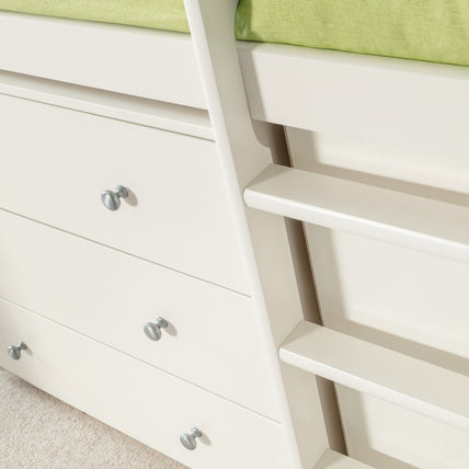 Reef Sleepstation Bed Stone White