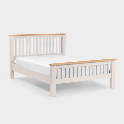 Richmond Bed Frame Double Elephant Grey