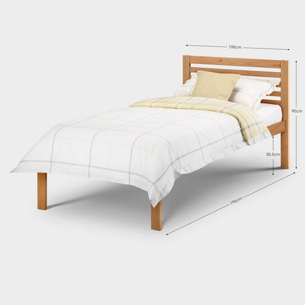 Selkirk Bed Frame Single Antique Pine
