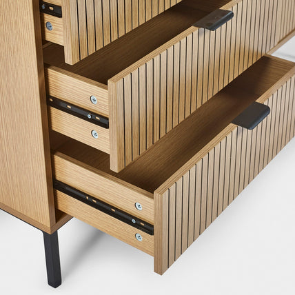 Sky 6 Drawer Chest Beige