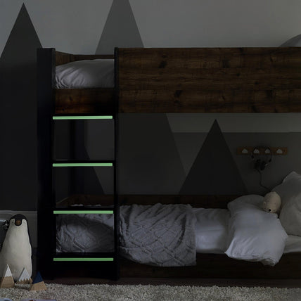 Solomon Bunk Bed Wood And Black