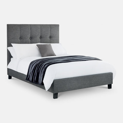 Sorin Bed Frame Double Slate Linen