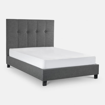 Sorin Bed Frame Double Slate Linen