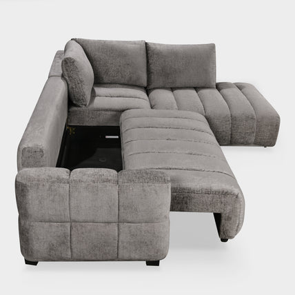 Oren Sofa Right Hand Facing Corner Grey
