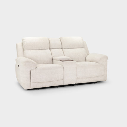 Owen Electric Recliner Sofa 2 Seater Beige