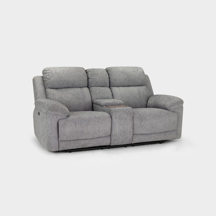 Owen Electric Recliner Sofa 2 Seater Grey