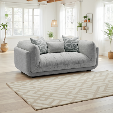 Oxford Sofa 2 Seater Grey