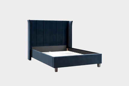 Polaris Bed Frame Double Blue