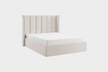 Polaris Storage Bed Frame Double Natural