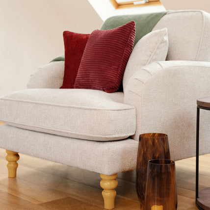 Rupert Sofa Beige Armchair