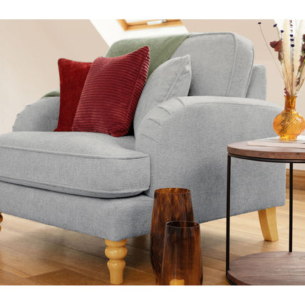 Rupert Sofa Grey Armchair