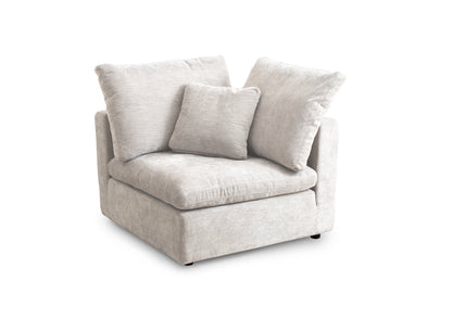 Lotus Feather Sofa Beige Modular Corner