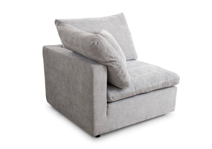 Lotus Feather Sofa Grey Modular Corner