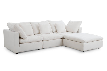 Lotus Feather Sofa Stone Modular Corner