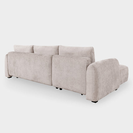 Sage Sofa Bed Left Hand Facing Corner Mushroom