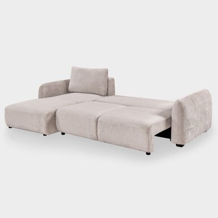 Sage Sofa Bed Left Hand Facing Corner Mushroom