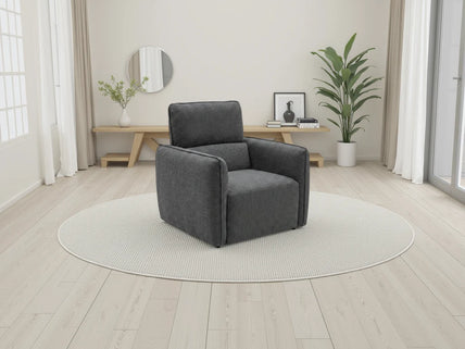Ascot Sofa Charcoal Armchair